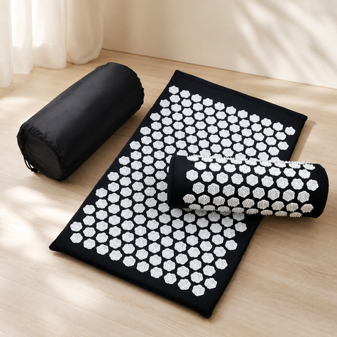 Acupressure Mat & Pillow Set – Grounding Ritual for Stress Relief