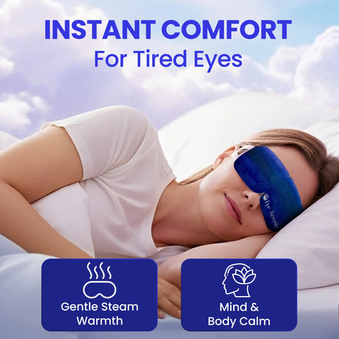 Steam Eye Mask | Self-Heating Warm Compress for Dry Eyes