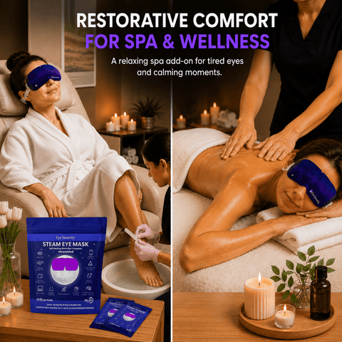 Steam Eye Mask | Self-Heating Warm Compress for Dry Eyes