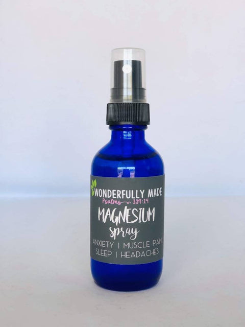 Magnesium Spray – Natural Sleep Aid & Muscle Relief | Topical Magnesium Chloride